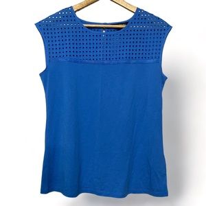 Catherine‎ Malandrino Eyelet Top